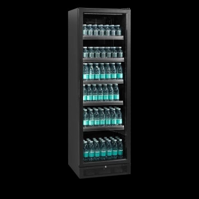 Vitrine réfrigérée noire